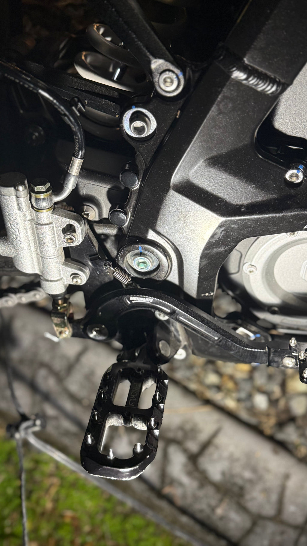 ultra bee footbrake kit with caliper
